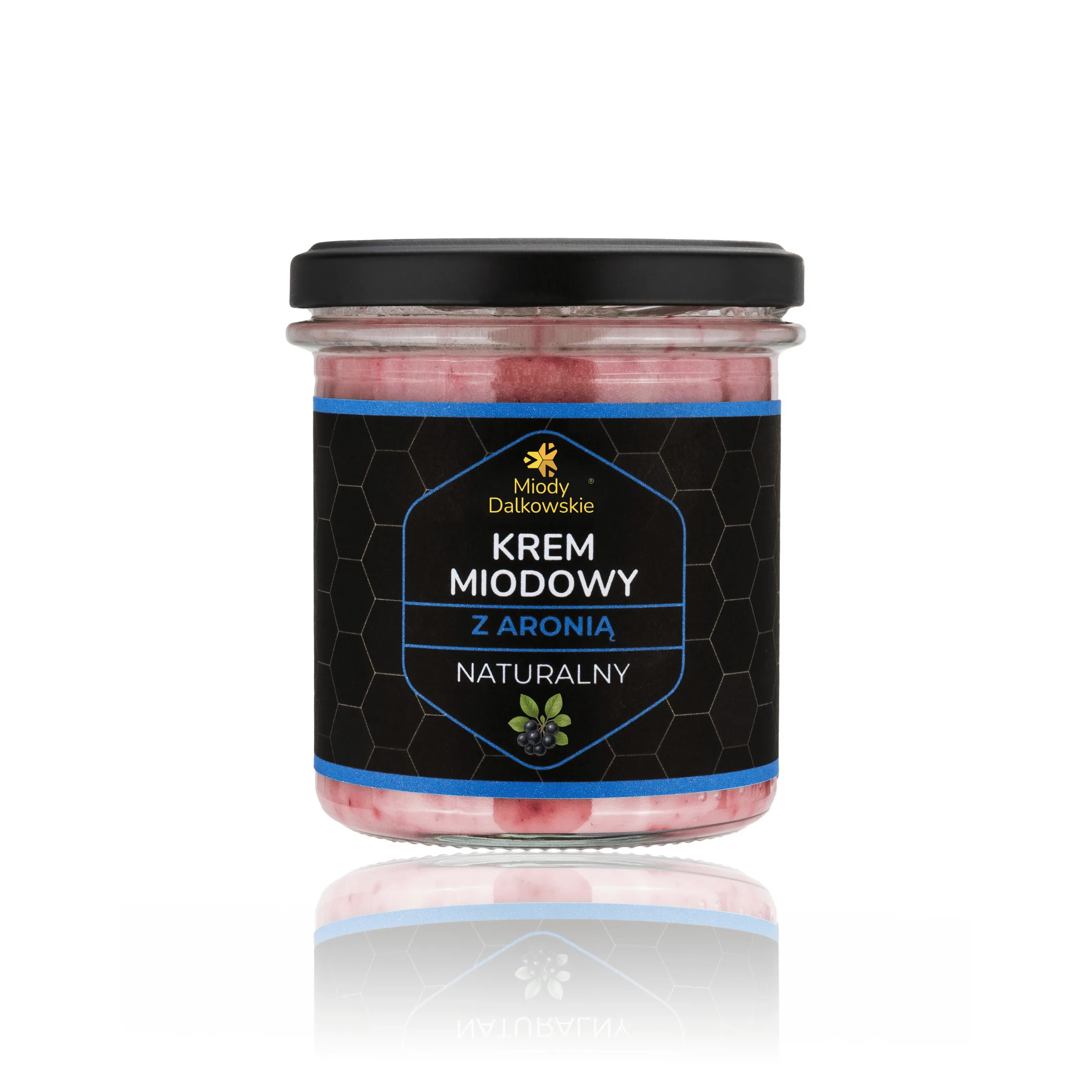 Krem miodowy z aronią