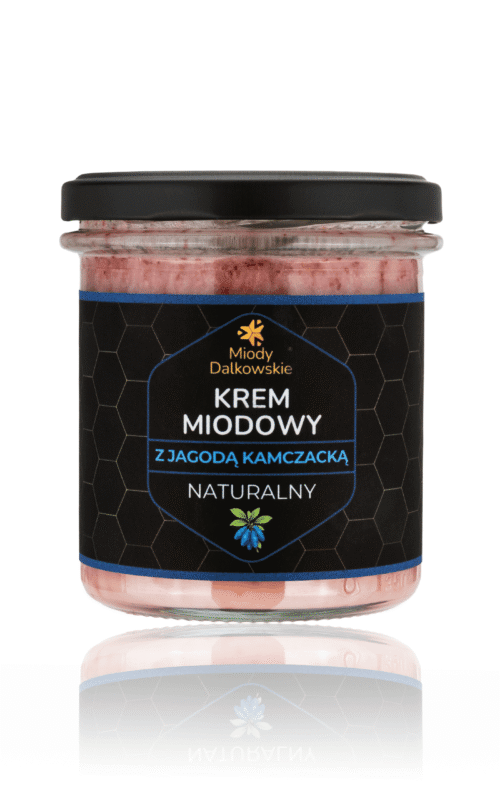 Krem miodowy z jagodą kamczacką