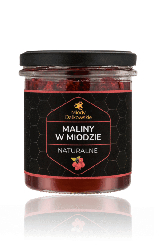 Maliny w miodzie