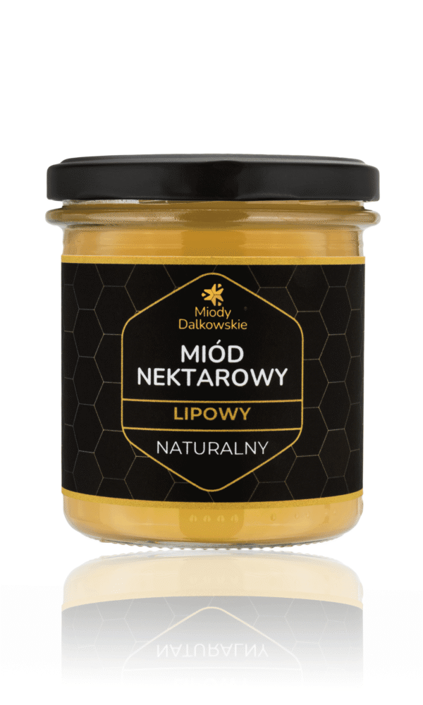Miód nektarowy lipowy mały słoik