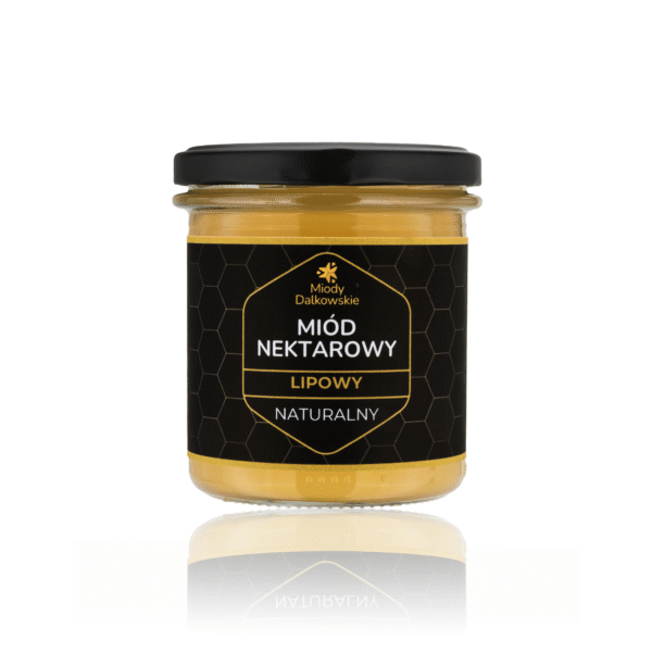 Miód nektarowy lipowy mały słoik
