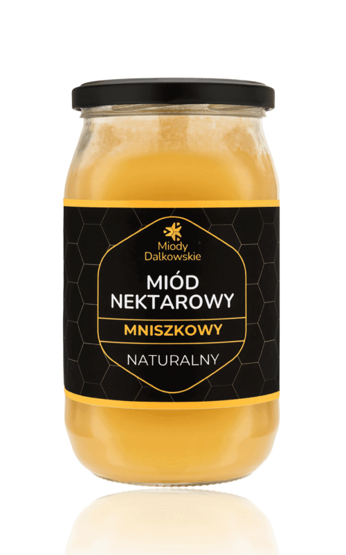 Miód nektarowy mniszkowy duży słoik