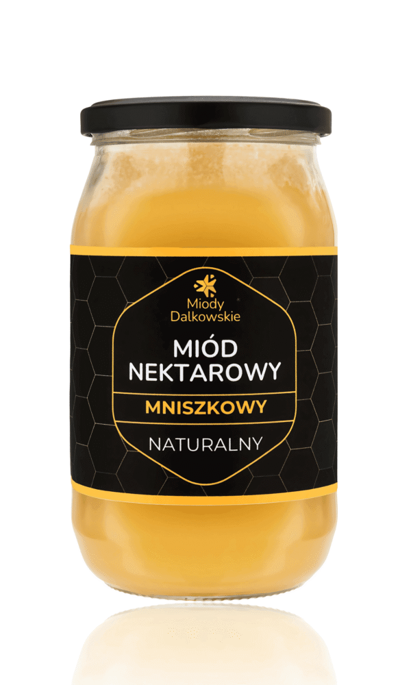 Miód nektarowy mniszkowy duży słoik