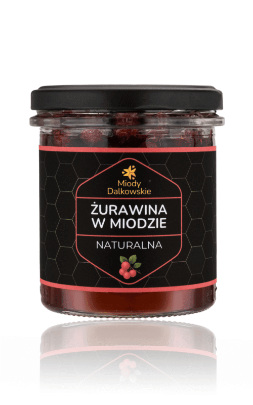 Żurawina w miodzie