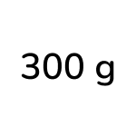 300 g