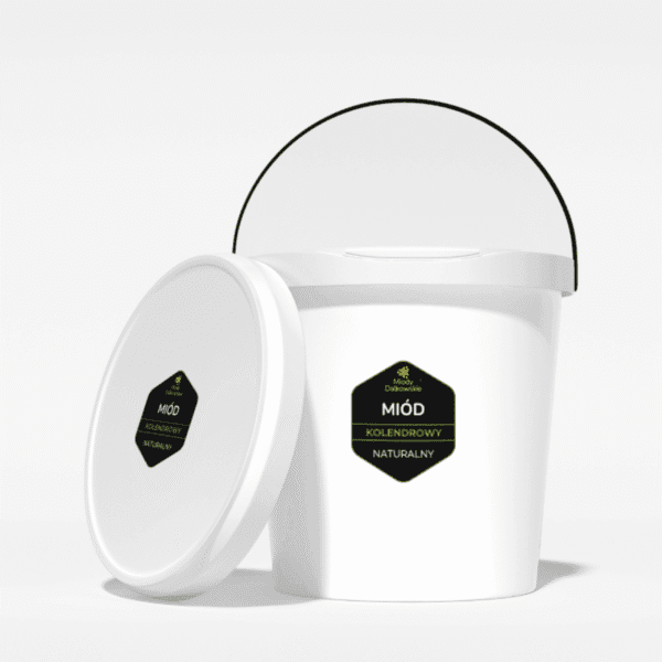 Miód Kolendrowy wiaderko lub beczka