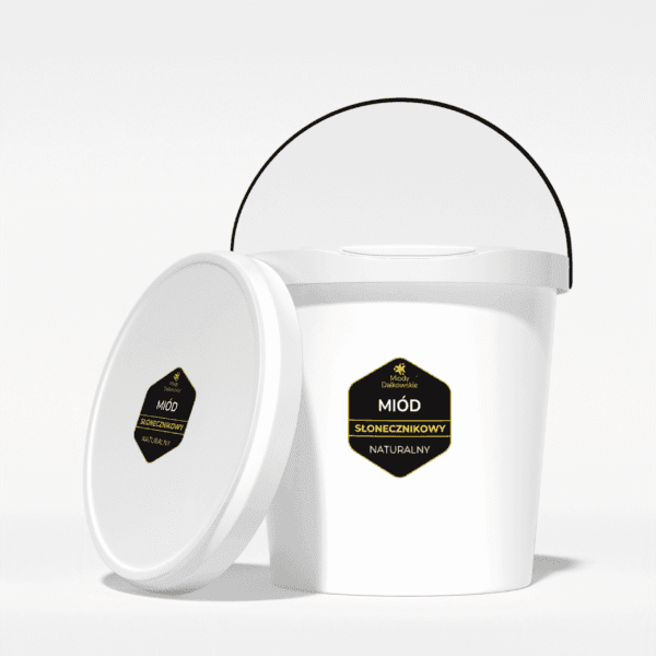 Miód Słonecznikowy wiaderko lub beczka