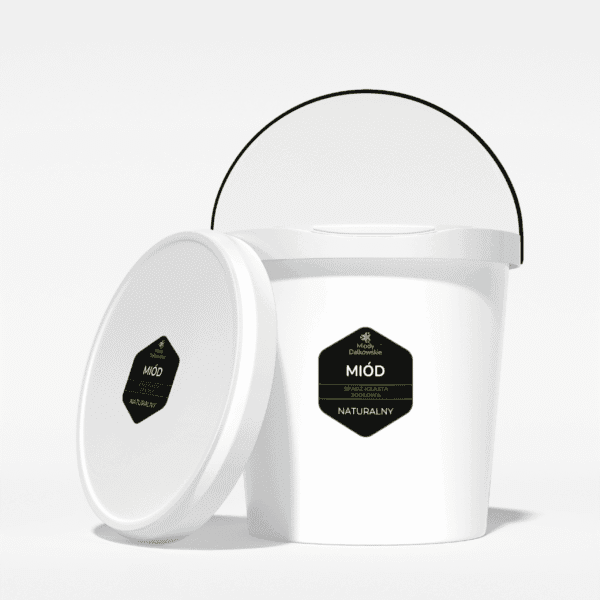 Miód Spadź iglasta wiaderko lub beczka
